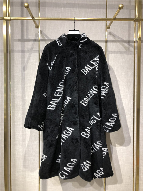 Balenciaga best sale coat women